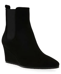 Anne Klein Women's Valore Pointed Toe Wedge Booties