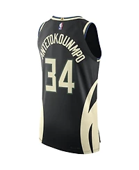 Men's Nike Giannis Antetokounmpo Milwaukee Bucks Authentic Jersey