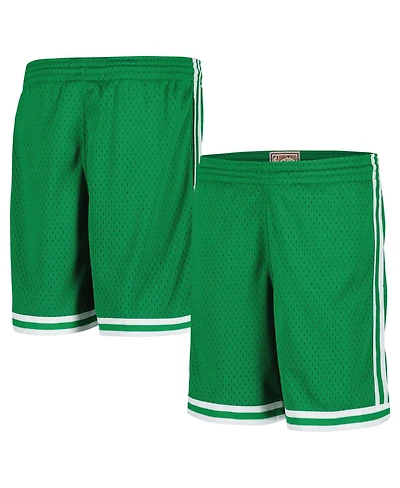 Big Boys Mitchell & Ness Green Boston Celtics Hardwood Classics Swingman Shorts