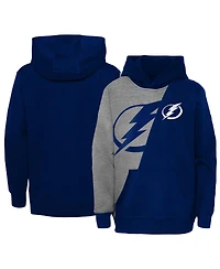 Preschool Boys and Girls Gray, Blue Tampa Bay Lightning Unrivaled Pullover Hoodie