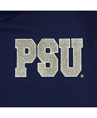 Women's Gameday Couture Navy, Black Penn State Nittany Lions Matchmaker Diagonal Cowl Pullover Hoodie