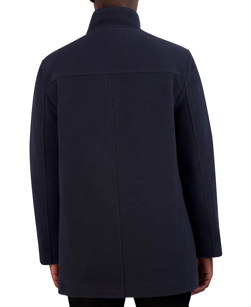 Cole Haan Men's Heavy Plush Car Coat