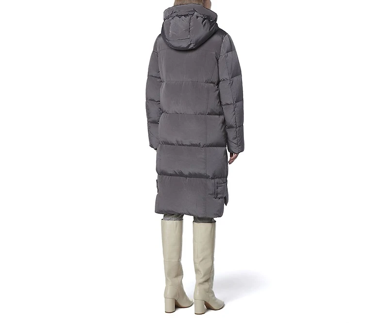 Andrew Marc Black Label Women's Palma Iridescent Parka Coat