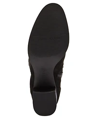 Anne Klein Women's Maelie Knee High Microsuede Regular Calf Boots