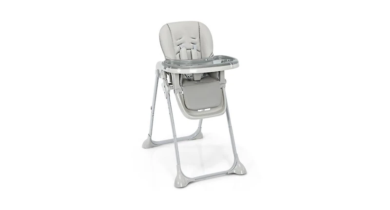 Slickblue Girls Convertible High Chair with Wheels