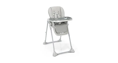Slickblue Girls Convertible High Chair with Wheels