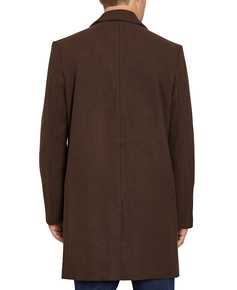 Sam Edelman Men's Single-Breasted Two-Button Coat
