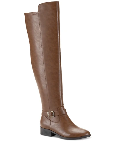 Style & Co Women's Charlaa Buckled Over-The-Knee Boots, Created for Macy's