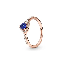 Pandora Cubic Zirconia Timeless Sparkling Elevated Heart Ring