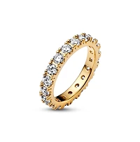 Pandora Cubic Zirconia Timeless Sparkling Row Eternity Ring