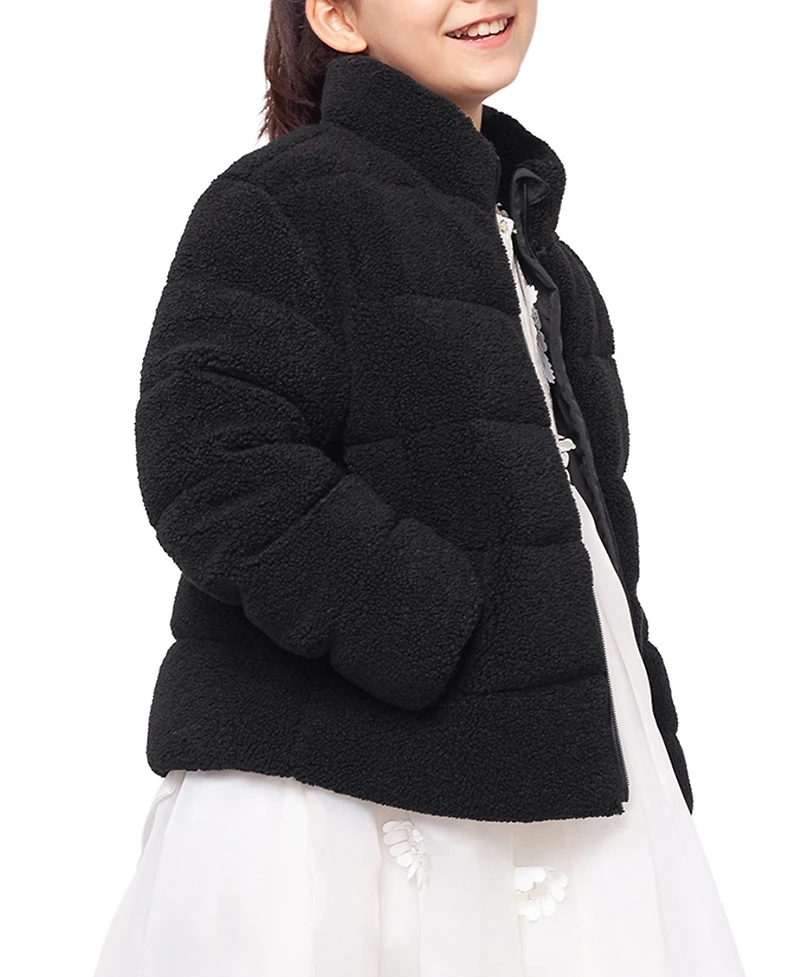 Rokka&Rolla Big Girls Sherpa Puffer Jacket