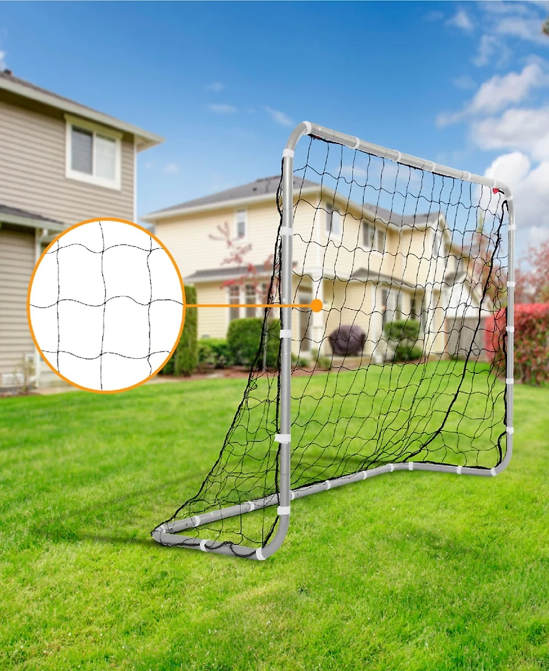 Net Playz Backyard Soccer Goal, Metal Soccer Goal, 6' x 4'
