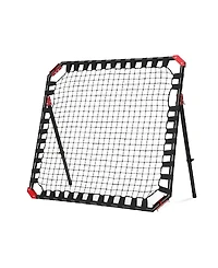 Net Playz Soccer Rebounder, Football Training Gifts, Aids Equipment for Kids Teens Portable Kick-back Rebound Net, Skills Trainer for Team Exercises S