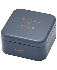 Fossil Women's Watch Ring Two-Hand Gold-Tone Stainless Steel 15mm