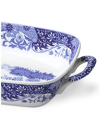 Spode Blue Italian Handled Serving Dish