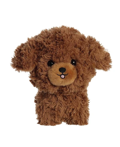 Aurora Small Poodle Teddy Pets Playful Plush Toy 7"