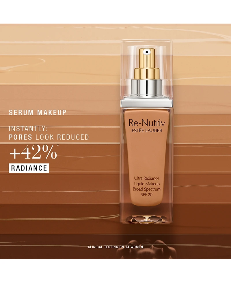 Estee Lauder Re-Nutriv Ultra Radiance Liquid Foundation Spf 20
