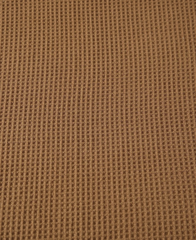 Eddie Bauer Solid Waffle Cotton Reversible Blanket