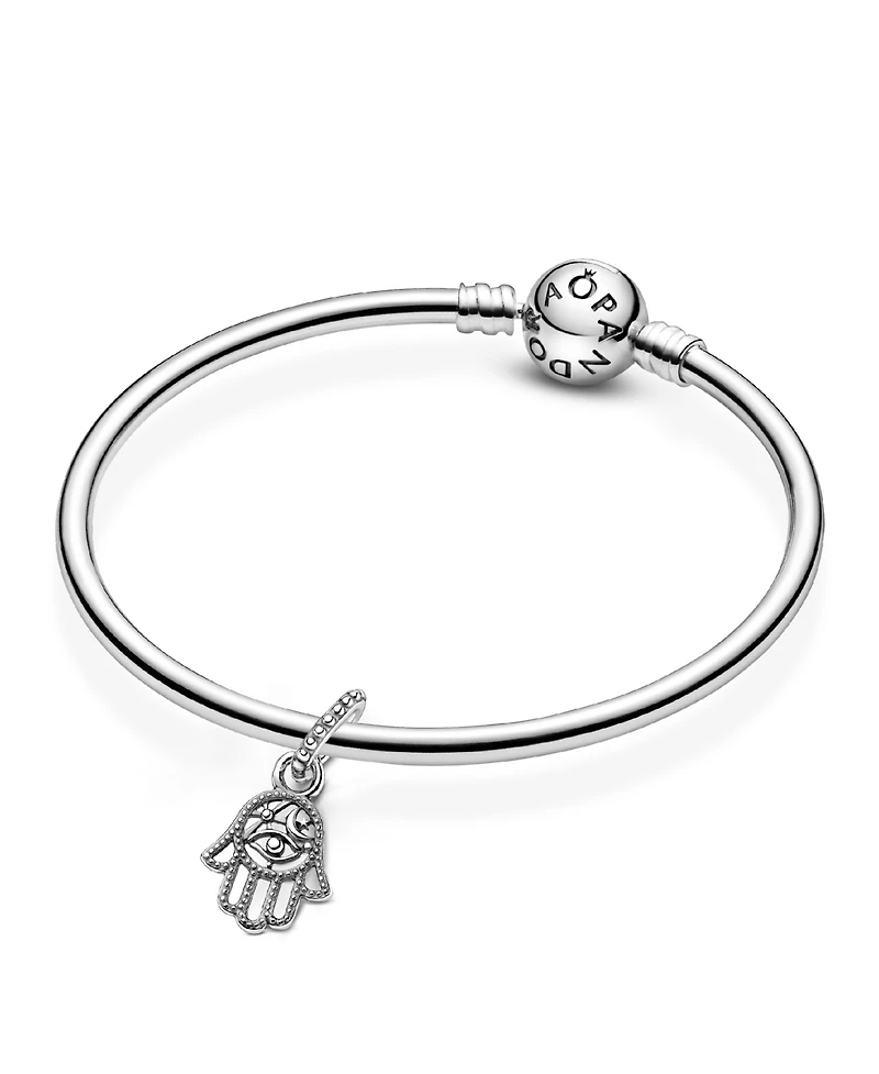 Pandora Sterling Silver Protective Hamsa Hand Dangle Charm