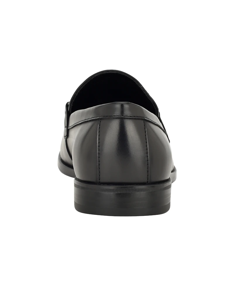 Guess Men's Hisoko Square Toe Slip On Dress Loafers