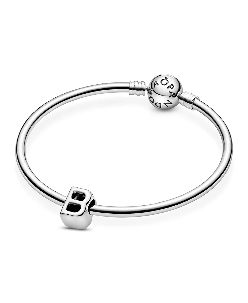 Pandora Sterling Silver Script Alphabet Dangle Charm