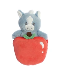 ebba Small Payton Pony Pocket Peekers Playful Baby Plush Toy Blue 5.5"