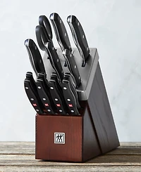 Zwilling Twin Signature 15-Piece Self-Sharpening Knife Block Set