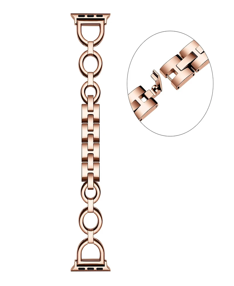 Posh Tech Collette Stainless Steel Band for Apple Watch 44,45,46, 49mm
