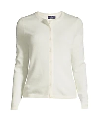 Lands' End Women's Petite Cashmere Cardigan Sweater