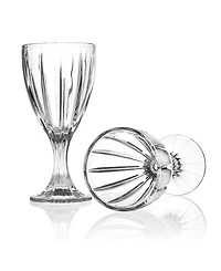 Godinger Parallels Goblets, Set of 4