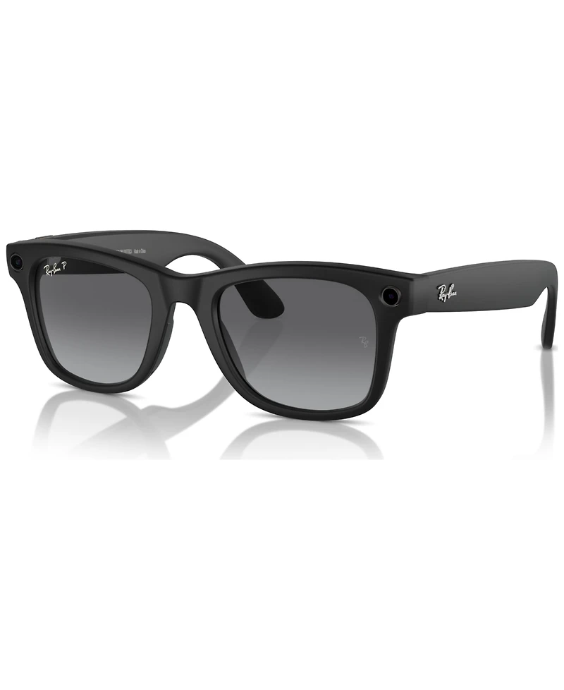 Ray-Ban Meta Wayfarer Unisex Polarized Gradient Ai Sunglasses, RW4006