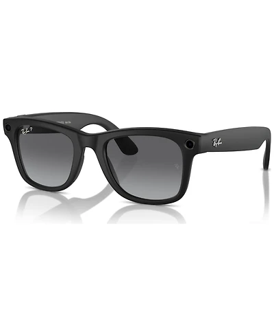Ray-Ban Meta Wayfarer Unisex Polarized Gradient Ai Sunglasses, RW4006