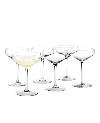 Holmegaard Perfection Coupe Glasses, Set of 6