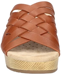 Easy Street Women's Rosanna Slip-On Slip Resistant Wedge Sandals