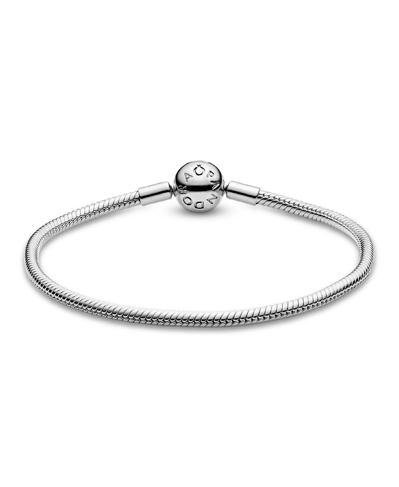 Pandora Moments Sterling Silver Snake Chain Bracelet