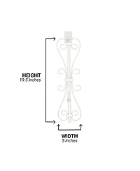 Village Lighting Elegant Adjustable Wreath Door Hanger