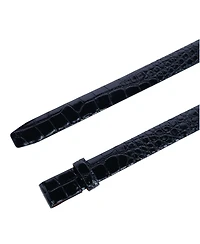 Trafalgar Men's 25mm Gator Embossed Leather Belt Strap