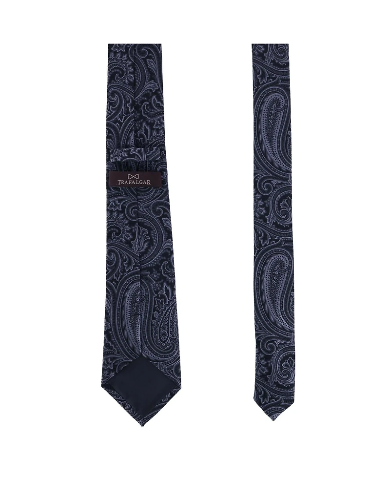 Trafalgar Men's Sobee Paisley Silk Necktie