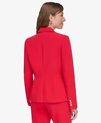 Tommy Hilfiger Women's One-Button Blazer