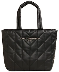Karl Lagerfeld Paris Voyage Large Quilted Tote