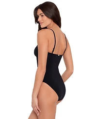 Lauren Ralph Lauren Women's V-Wire One-Piece Swimsuit