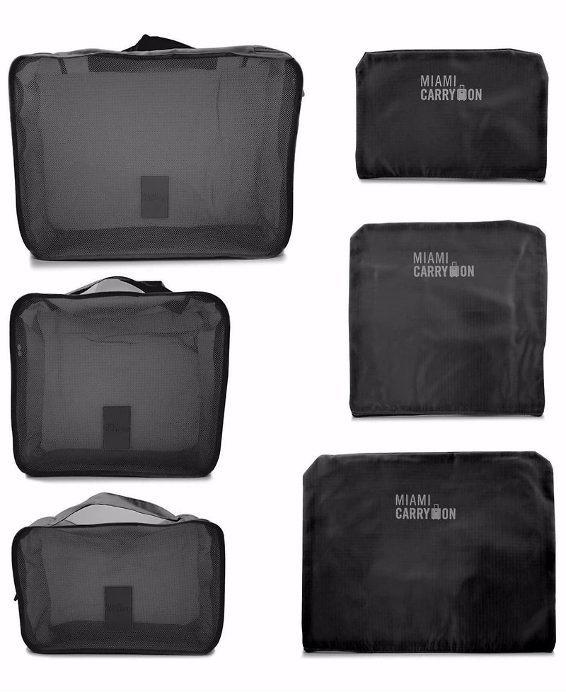 Miami CarryOn Collins 12 Piece Packing Cubes Luggage Organizer