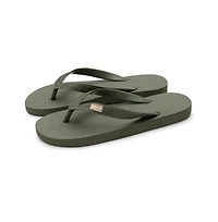 Feelgoodz Women s Classicz Core Natural Rubber Flip-Flop Thong Sandals