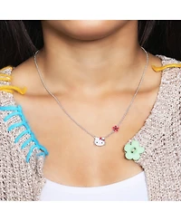 Hello Kitty Womens Birthstone Necklace 