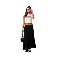 Women's Charlotte Tiered Maxi Skirt