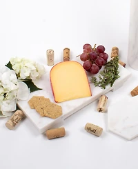8 Oak Lane Marble Cheeseboard, Size Small
