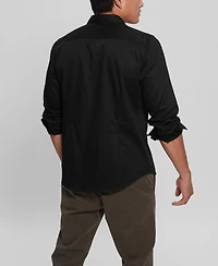 Guess Men's Luxe Stretch Long Sleeves Shirt