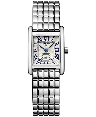 Longines Women's Swiss Mini DolceVita Stainless Steel Bracelet Watch 22x29mm