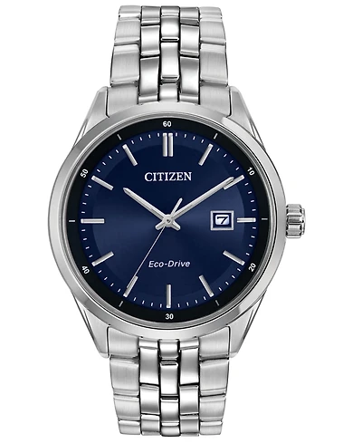 Citizen Men's Eco-Drive Stainless Steel Bracelet Watch 41mm BM7251-53L