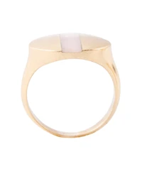 Barse Signet Bronze Circle Band Ring